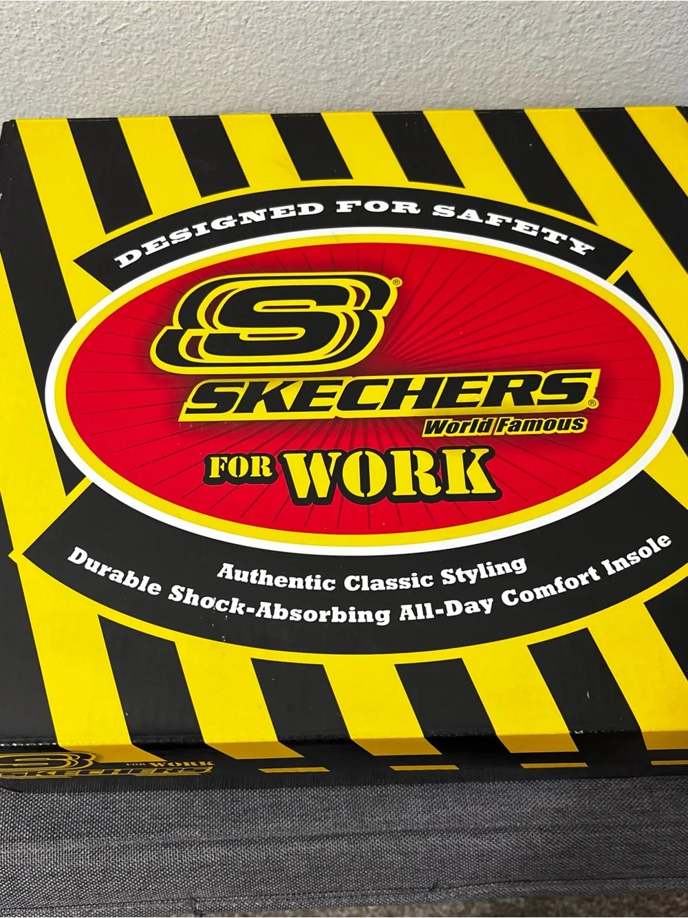 Skechers Work Burgin Tarlac Steel Toe Boots Sz 9.5 Wide NWT